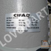 Колено откидное DN 125 бетононасоса CIFA